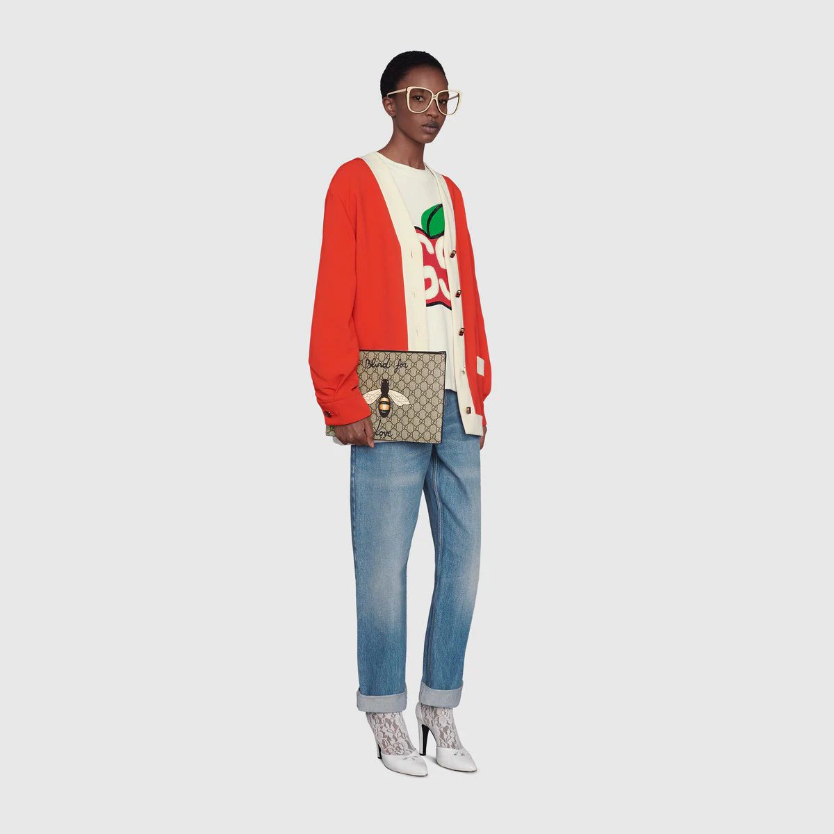 Gucci Bestiary pouch with bee