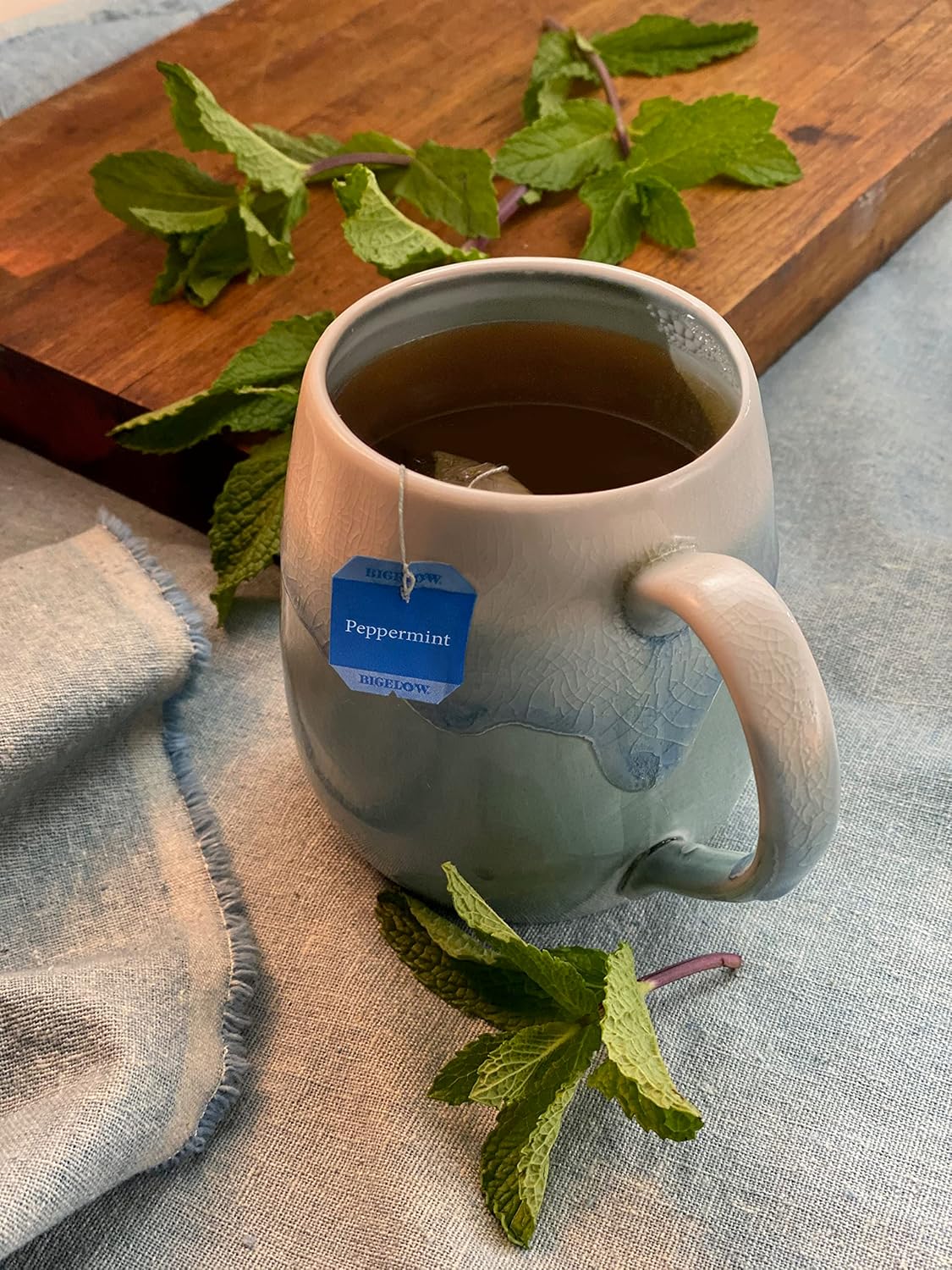 Bigelow Tea Lemon Ginger plus Probiotics Herbal Tea, Caffeine Free Tea with Lemon and Ginger, 18 Count Box (Pack of 6), 108 Total Tea Bags