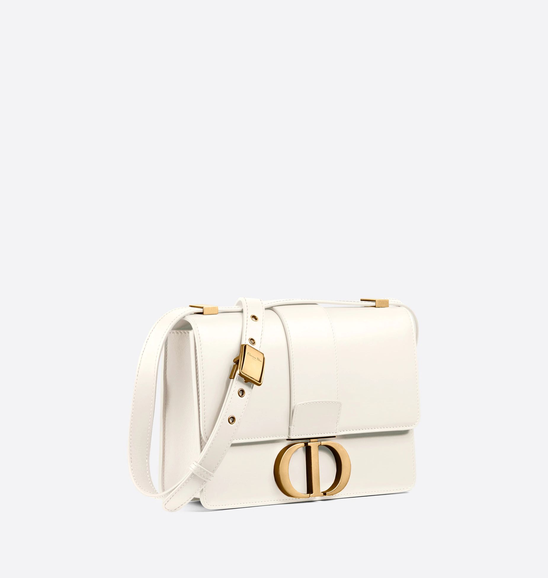 30 Montaigne Bag Latte Box Calfskin