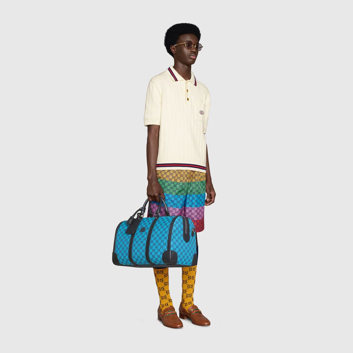 GG Multicolour duffle bag