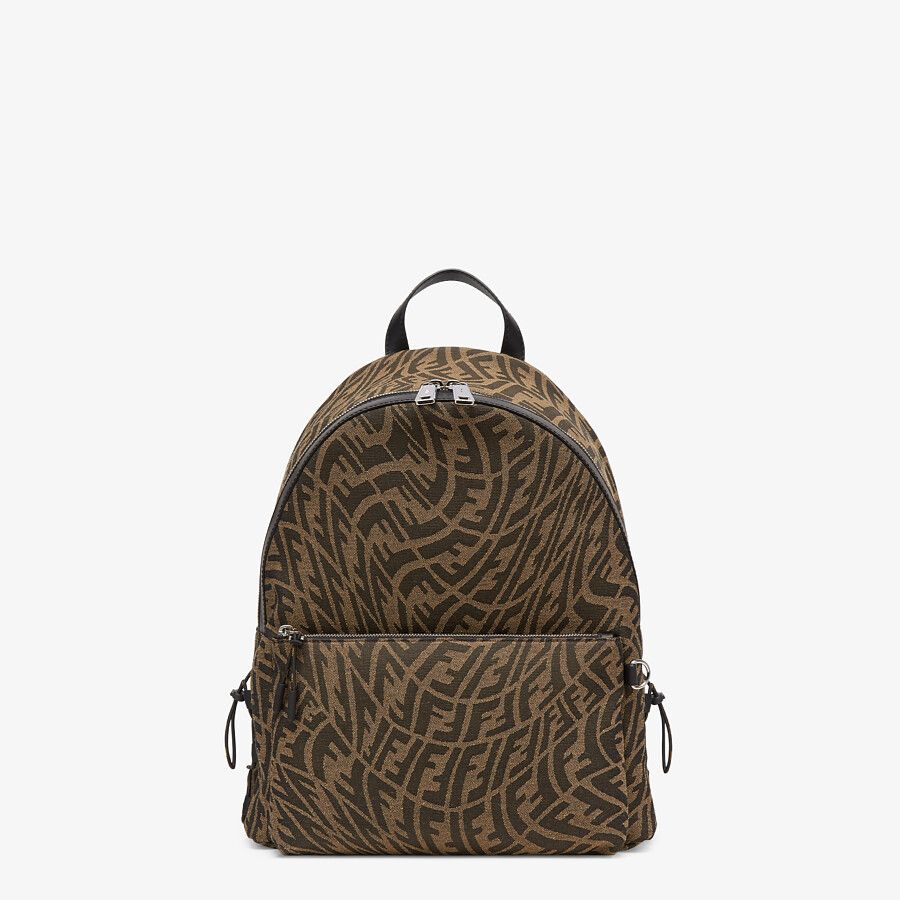 BACKPACK Backpack in brown FF Vertigo fabric