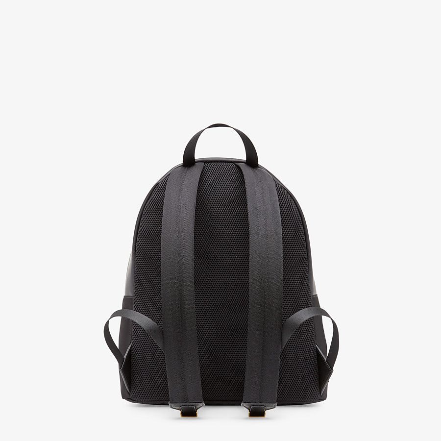 BACKPACK Black nylon backpack