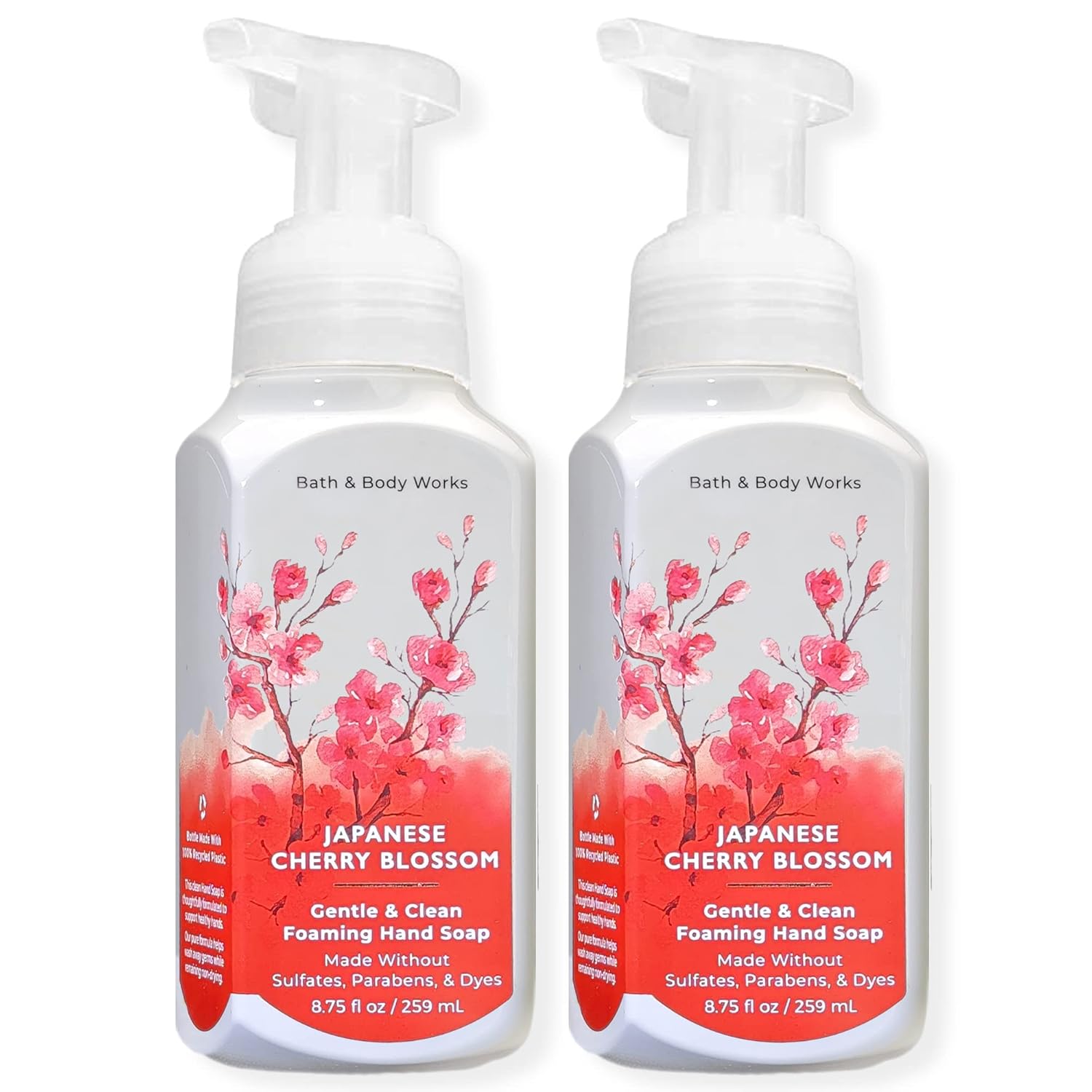 Bath and Body Works FRESH AND BRIGHT Hand Soaps - Set of 5 Gentle Foaming Soaps