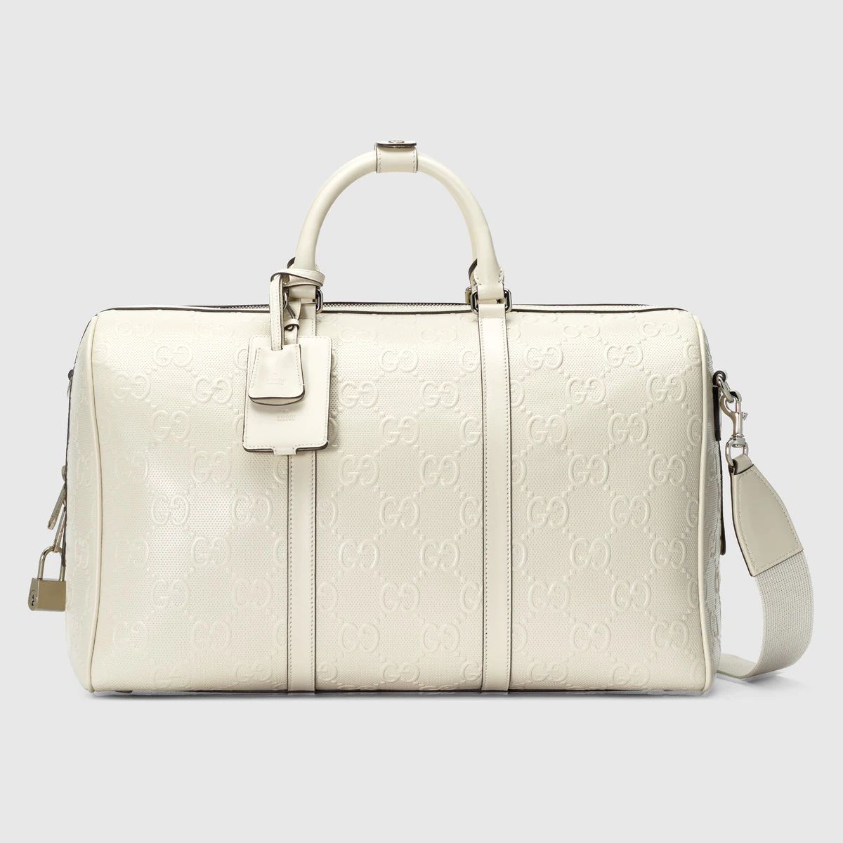 GG embossed duffle bag