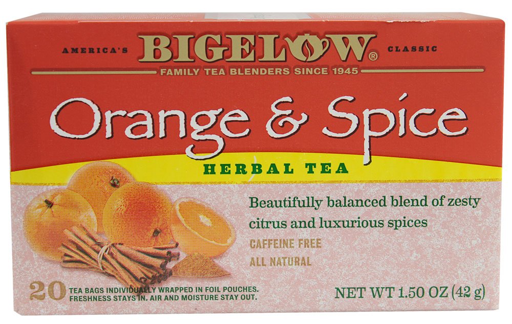 Bigelow Tea Lemon Ginger plus Probiotics Herbal Tea, Caffeine Free Tea with Lemon and Ginger, 18 Count Box (Pack of 6), 108 Total Tea Bags