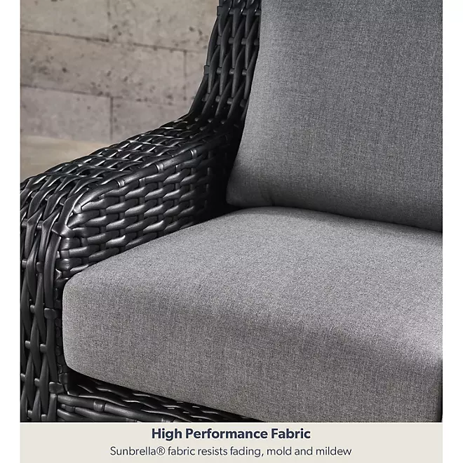 Athena 7-Piece Sectional with Firepit