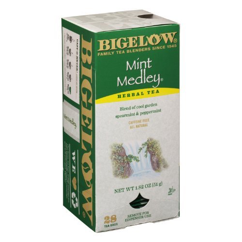 Bigelow Tea Lemon Ginger plus Probiotics Herbal Tea, Caffeine Free Tea with Lemon and Ginger, 18 Count Box (Pack of 6), 108 Total Tea Bags
