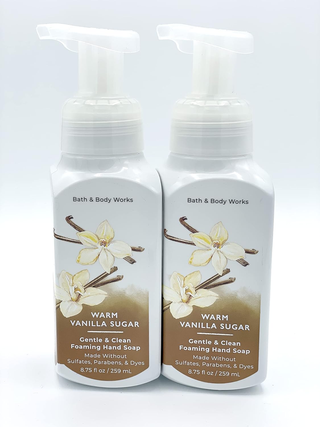 Bath and Body Works FRESH AND BRIGHT Hand Soaps - Set of 5 Gentle Foaming Soaps