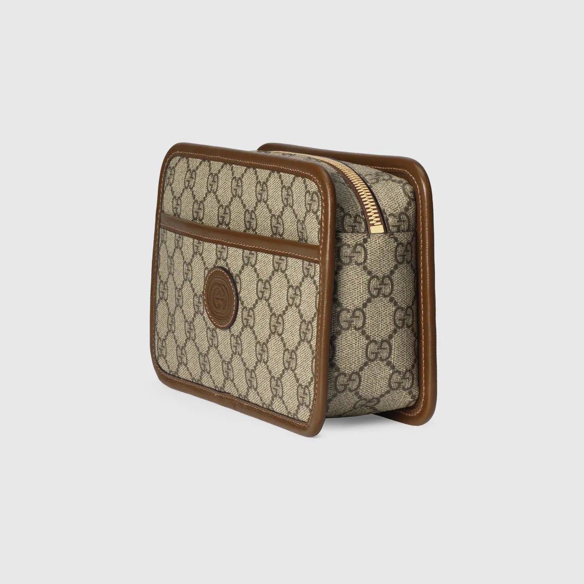 GG travel pouch with Interlocking G