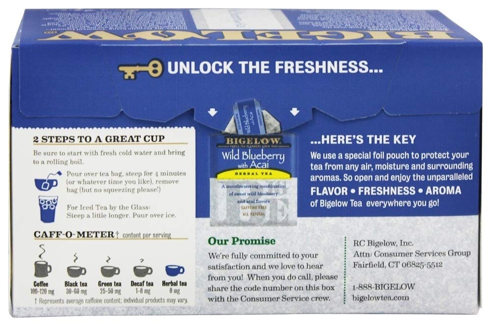 Bigelow Tea Lemon Ginger plus Probiotics Herbal Tea, Caffeine Free Tea with Lemon and Ginger, 18 Count Box (Pack of 6), 108 Total Tea Bags