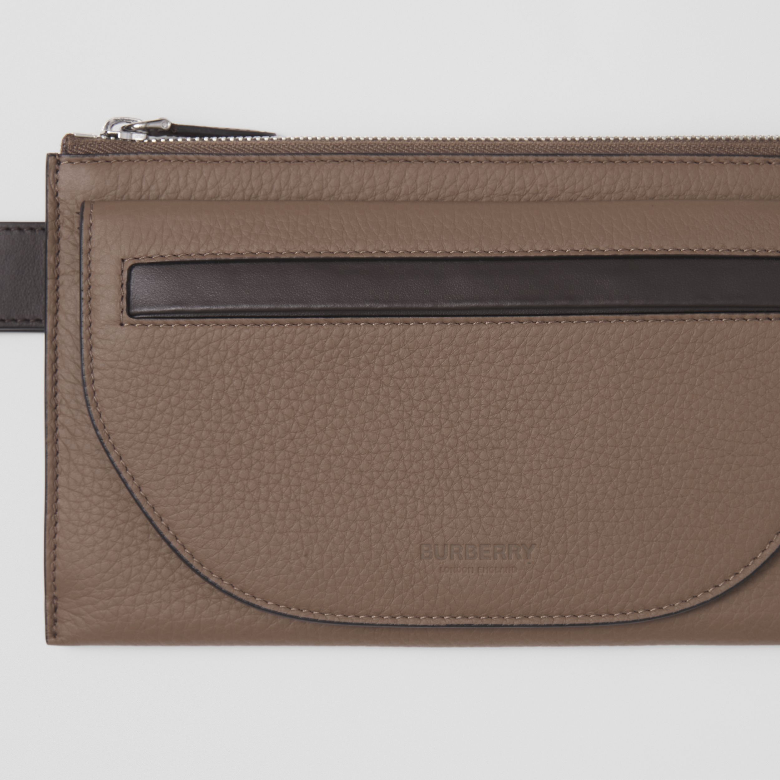 Two-tone Leather Olympia Belt Bag