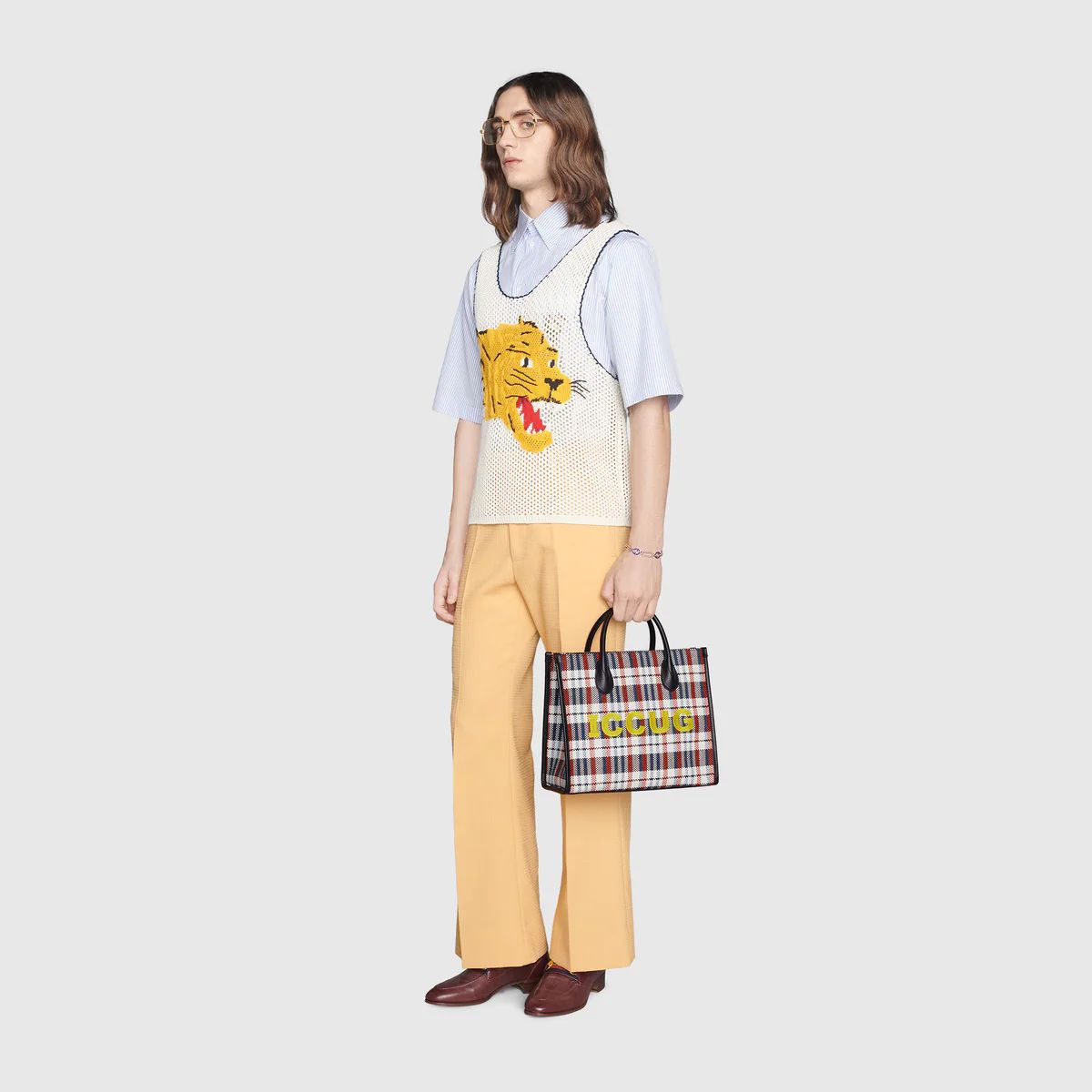 Small tote with ICCUG embroidery