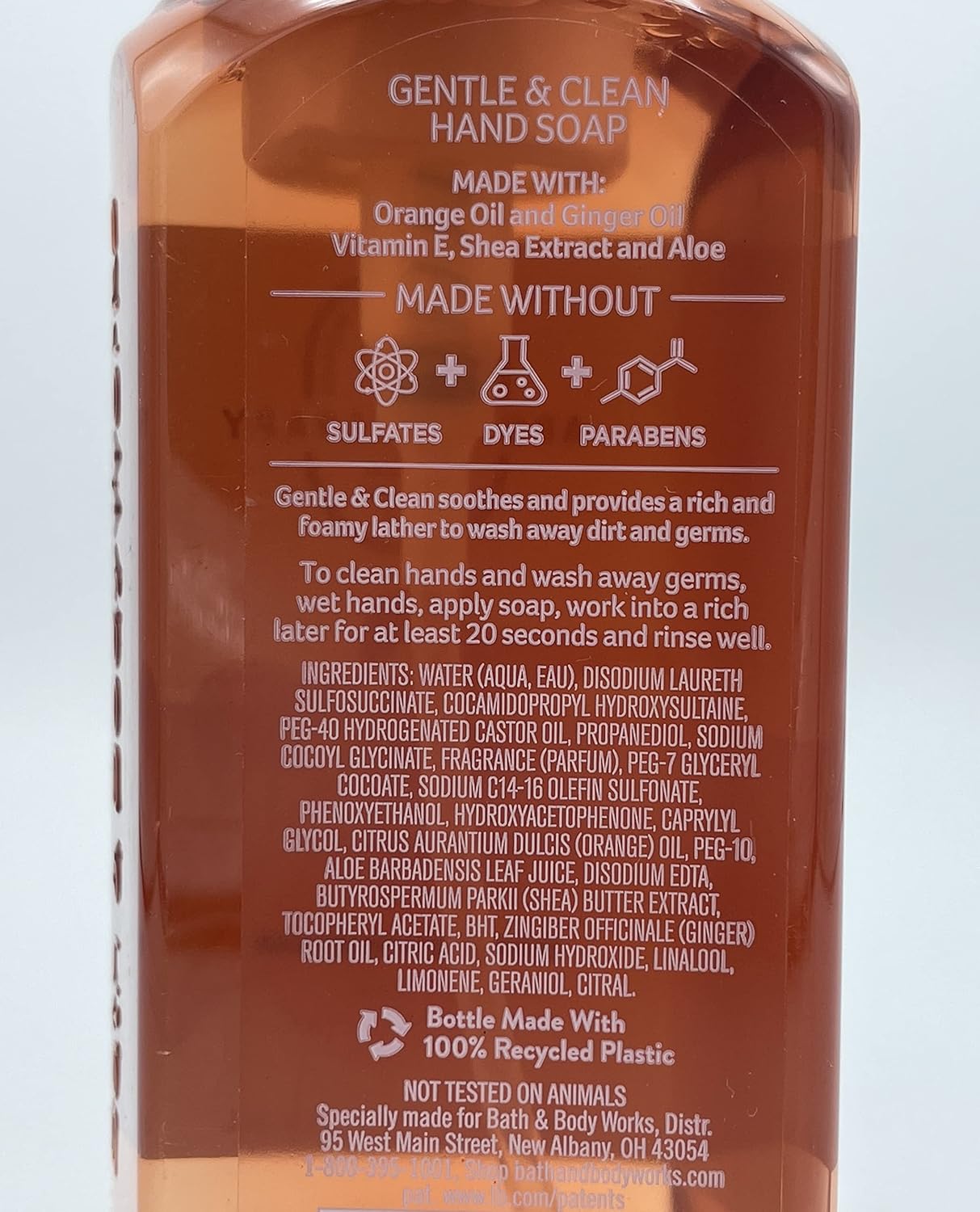 Bath and Body Works FRESH AND BRIGHT Hand Soaps - Set of 5 Gentle Foaming Soaps