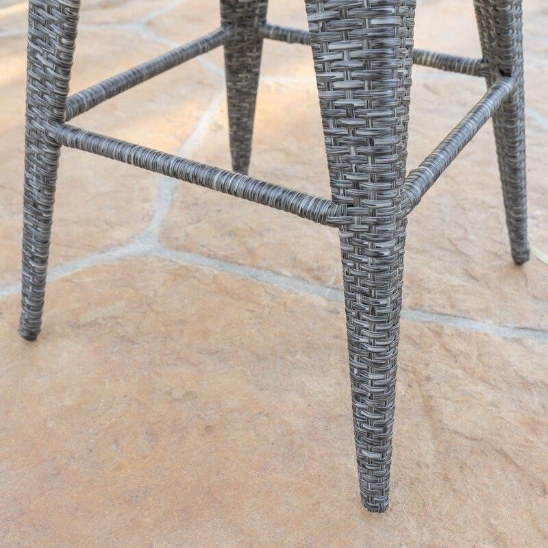 Billie-Anne Square 4 - Person 32.5'' Long Bar Height Dining Set with Cushions