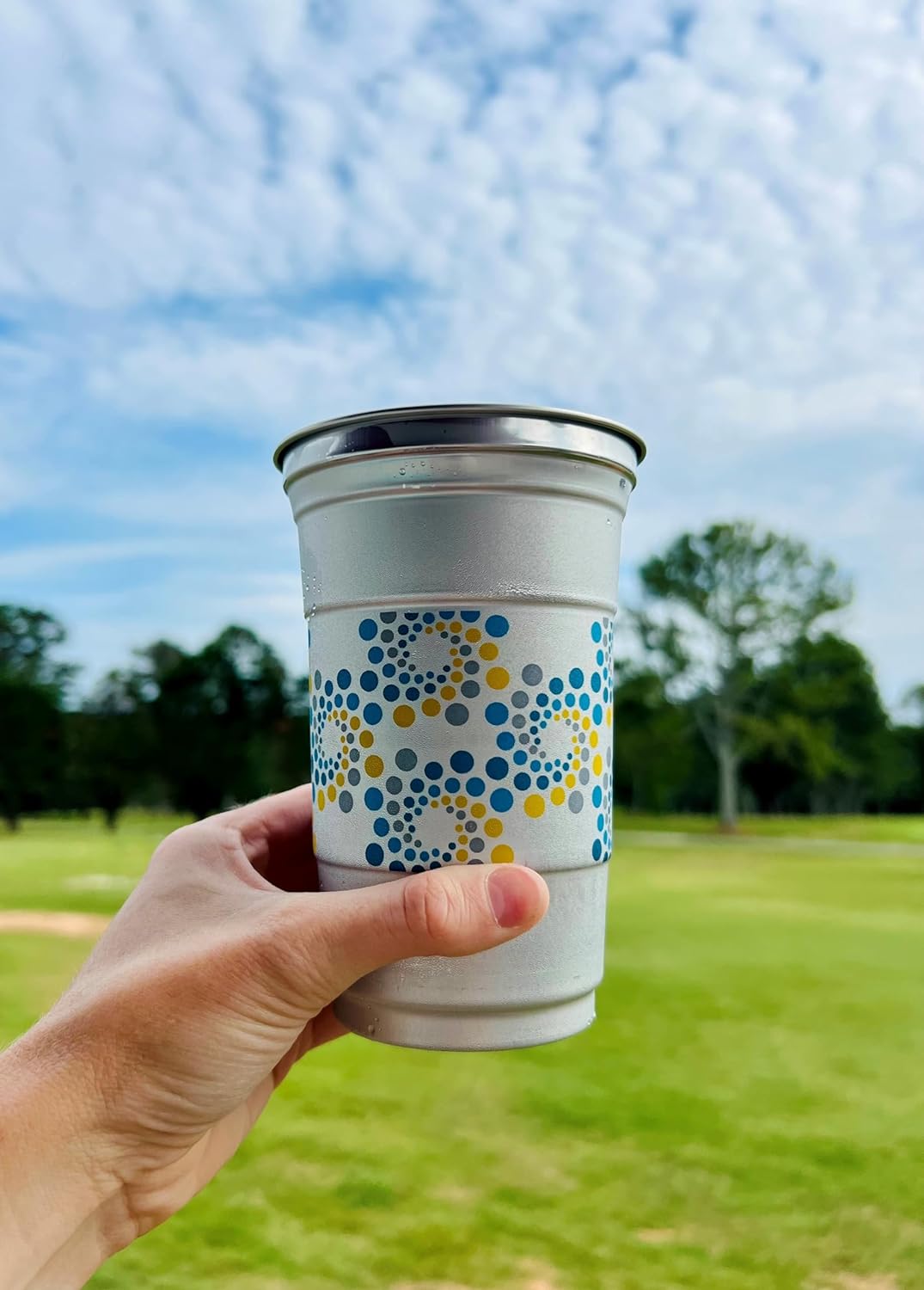 Ball Aluminum Cup Recyclable Party Cups, 20 oz. Cup, 30 Cups Per Pack