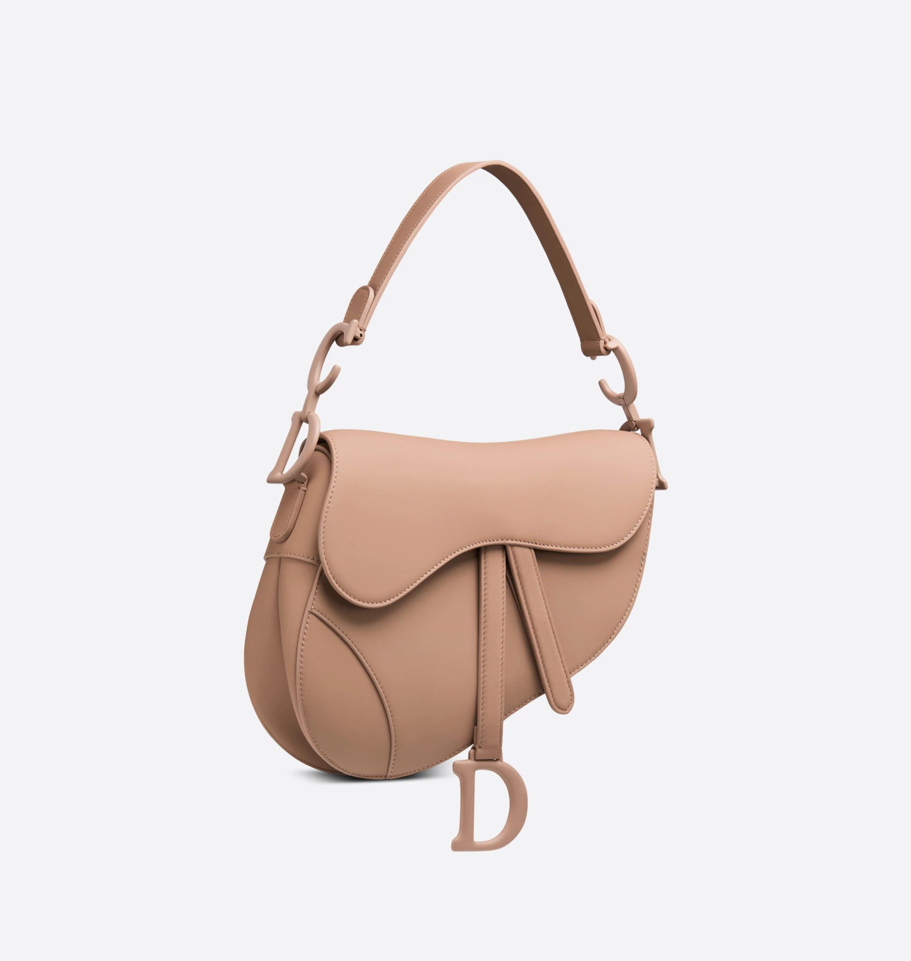 Saddle Bag Blush Ultramatte Calfskin