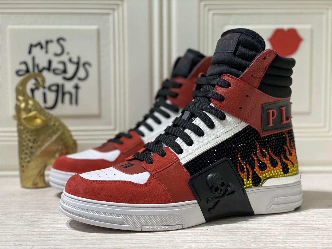 Philipp Plein Mens Outdoor Sneakers Shoes 38 - 45