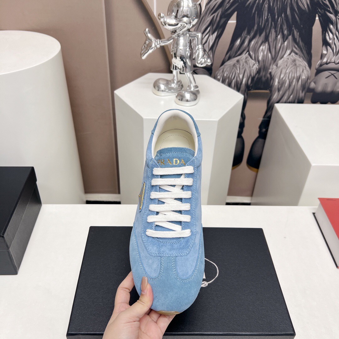 Prada Rank Suede Sports Shoes Size 39-45