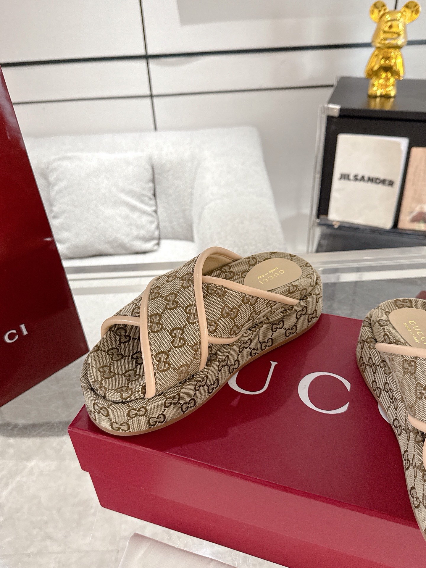 Gucci Platform Sandal Slippers Size 36-44