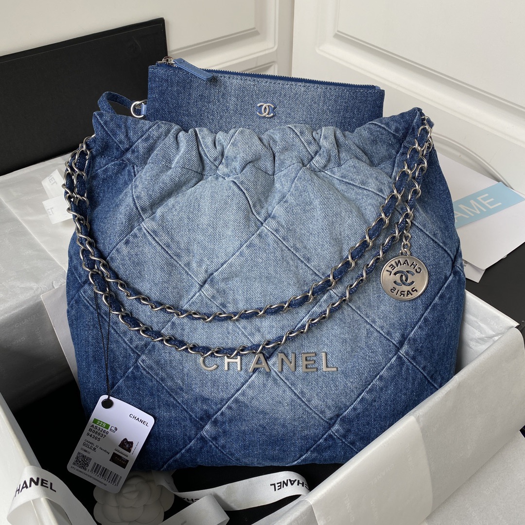 Chanel AS3260 2022ss Shopping Bags 35*37*7cm