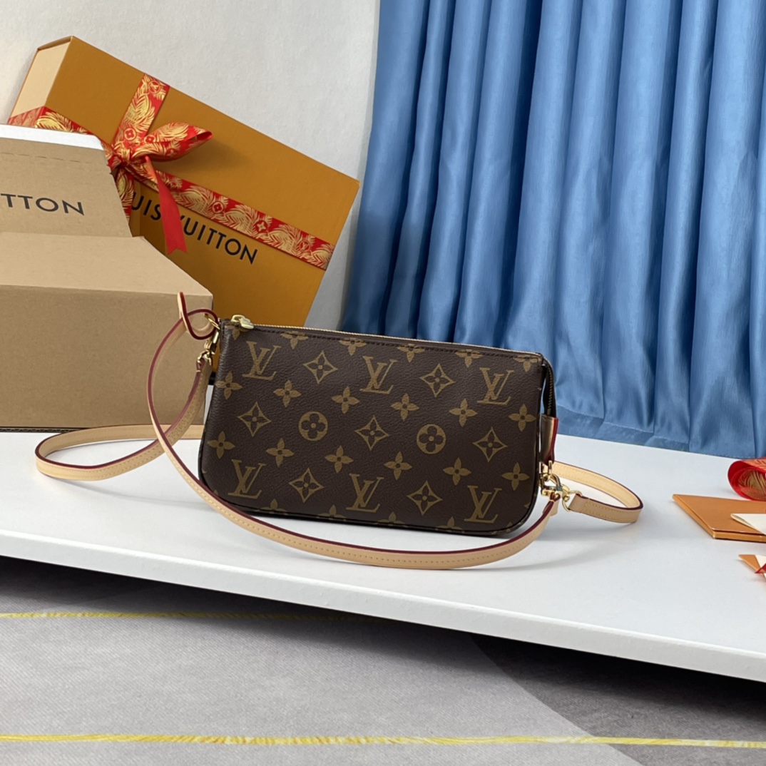 Louis Vuitton M40712 Pochette Accessoires Women Bags Size 23.5*13.5*4cm