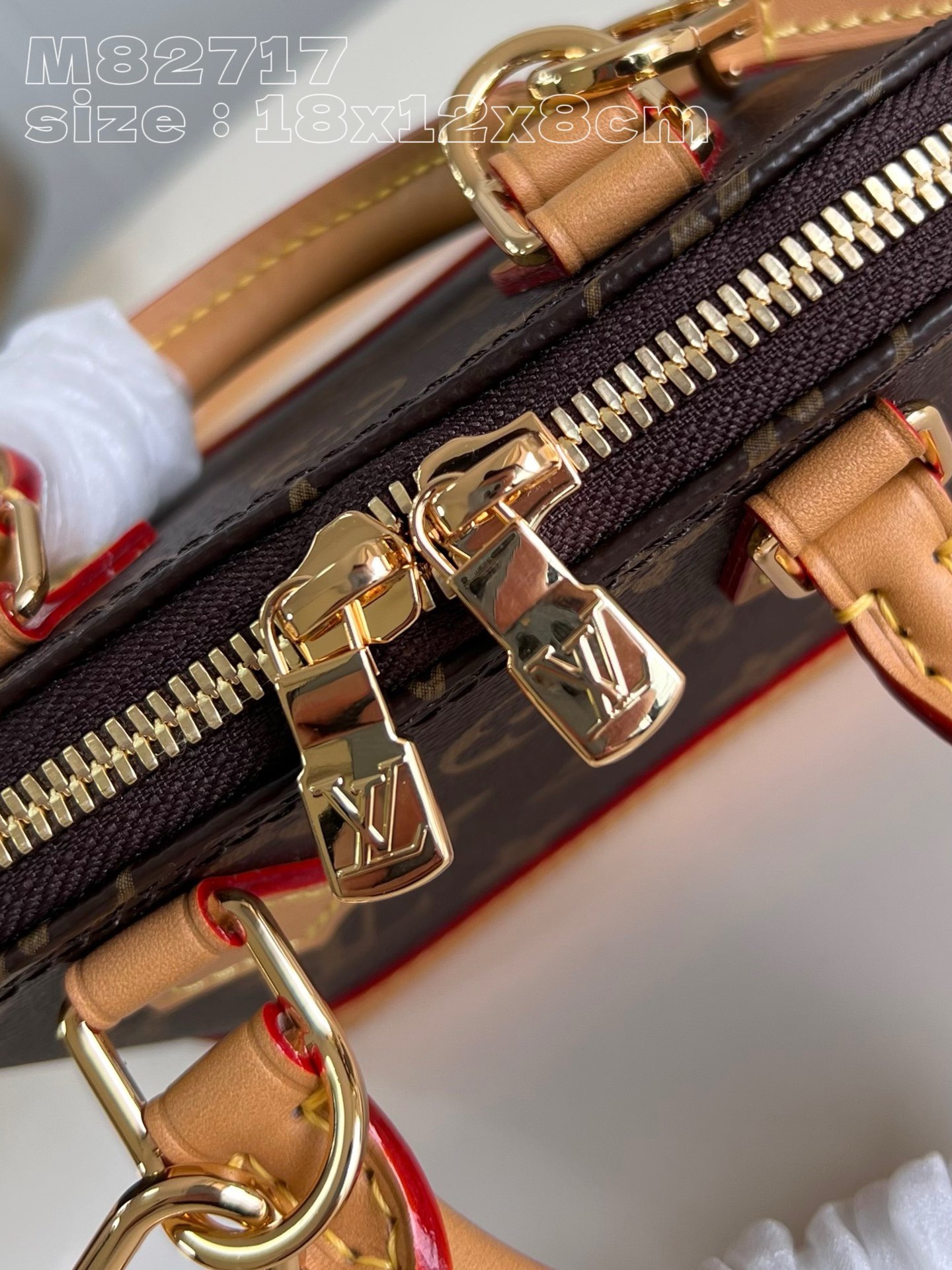 Louis Vuitton M53152 Alma Women Bags Size 18*12*8cm