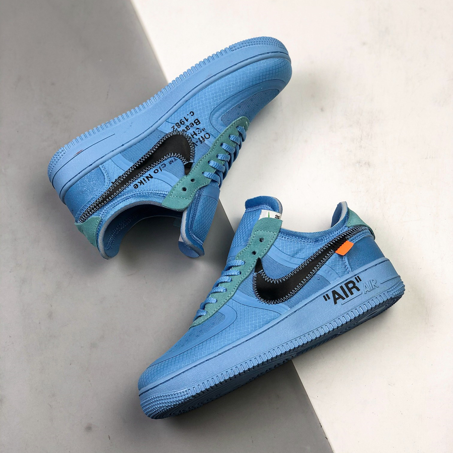 Nike Air Force 1 x OFF White Sneakers Shoes Gr. 36-45