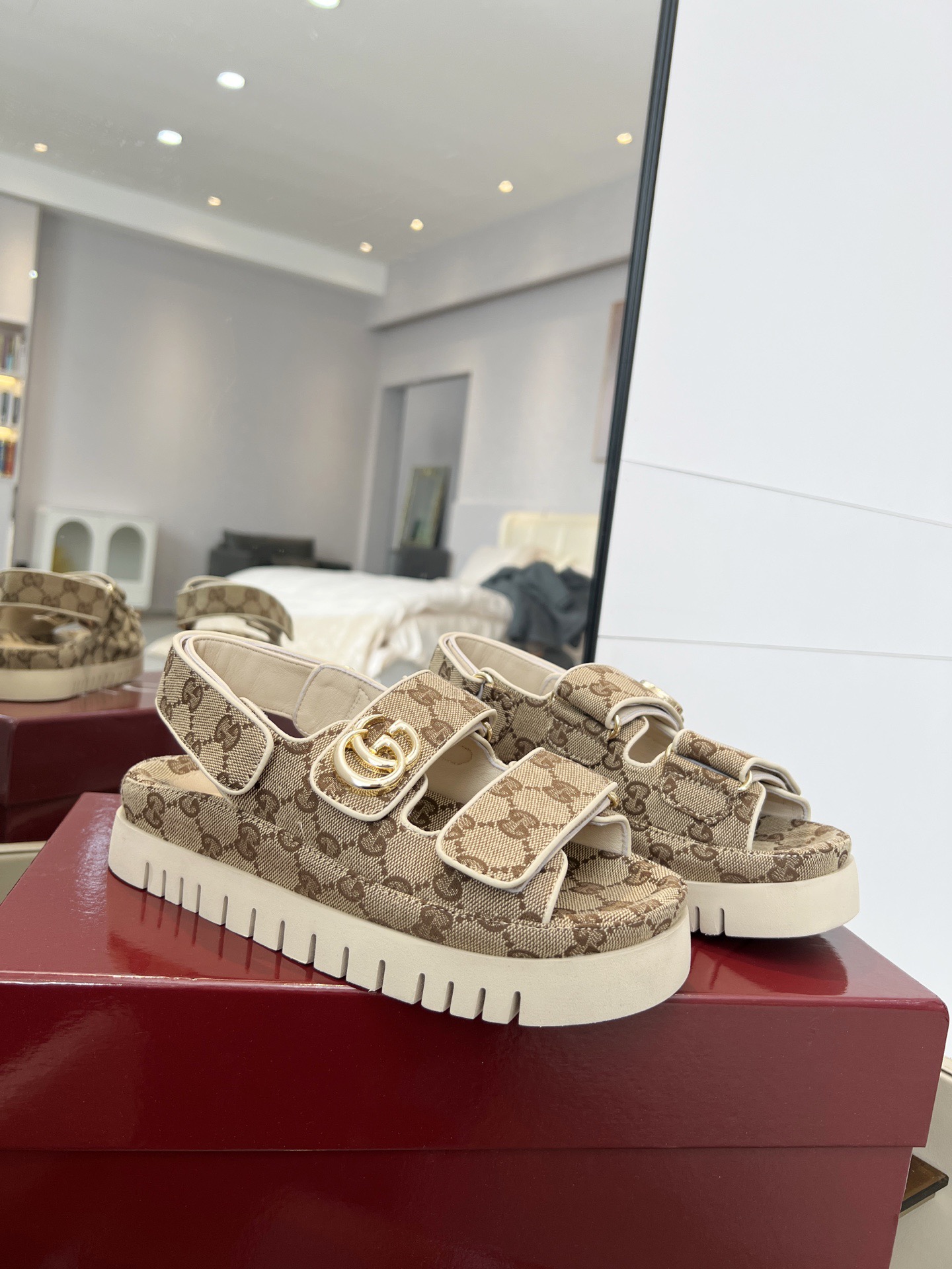 Gucci Women Thick soled Sandals Size 35-41