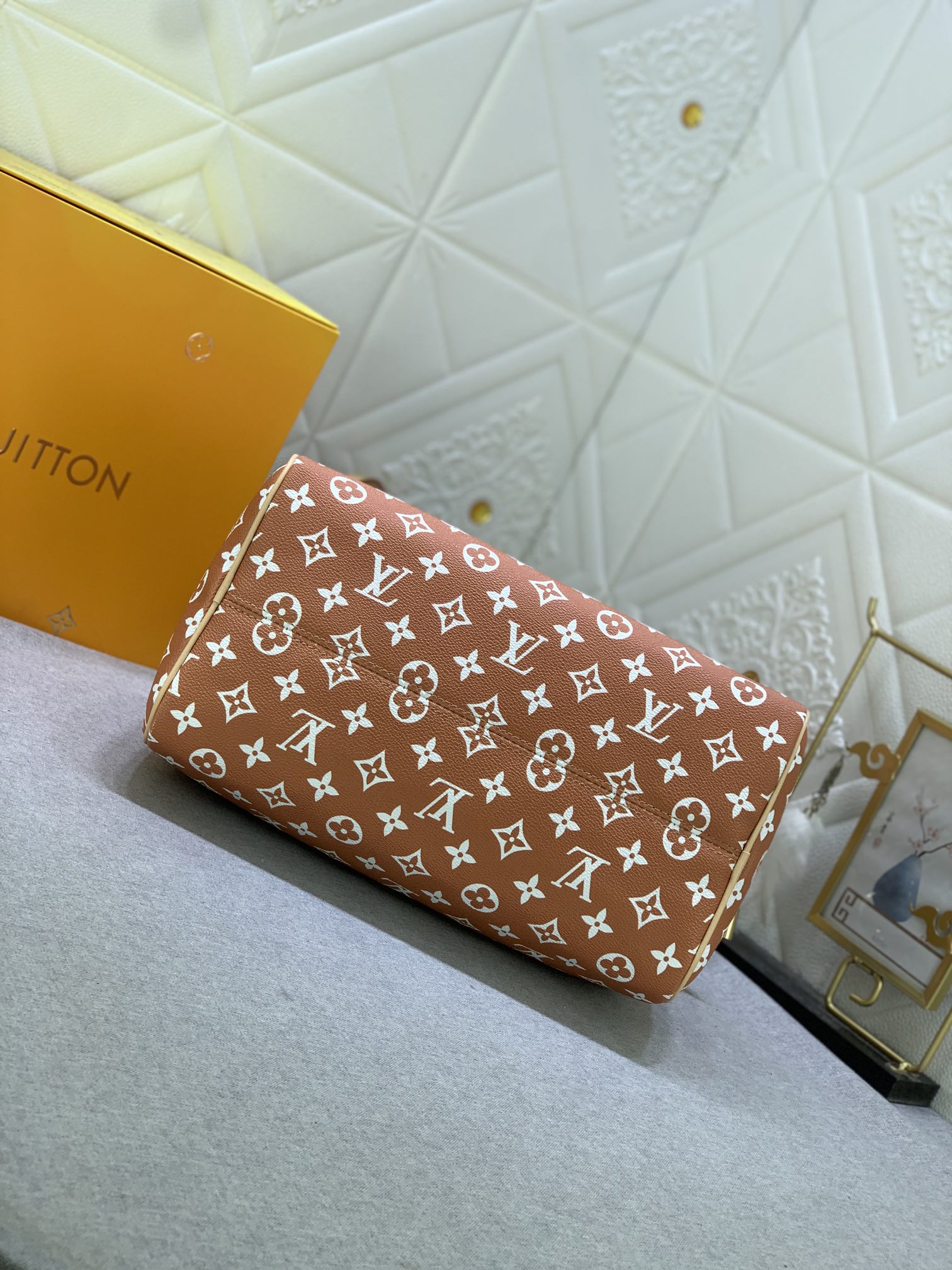 Louis Vuitton Speedy P9 Bandoulière 30 Monogram Leather Travel Bags Size 30*21*7cm