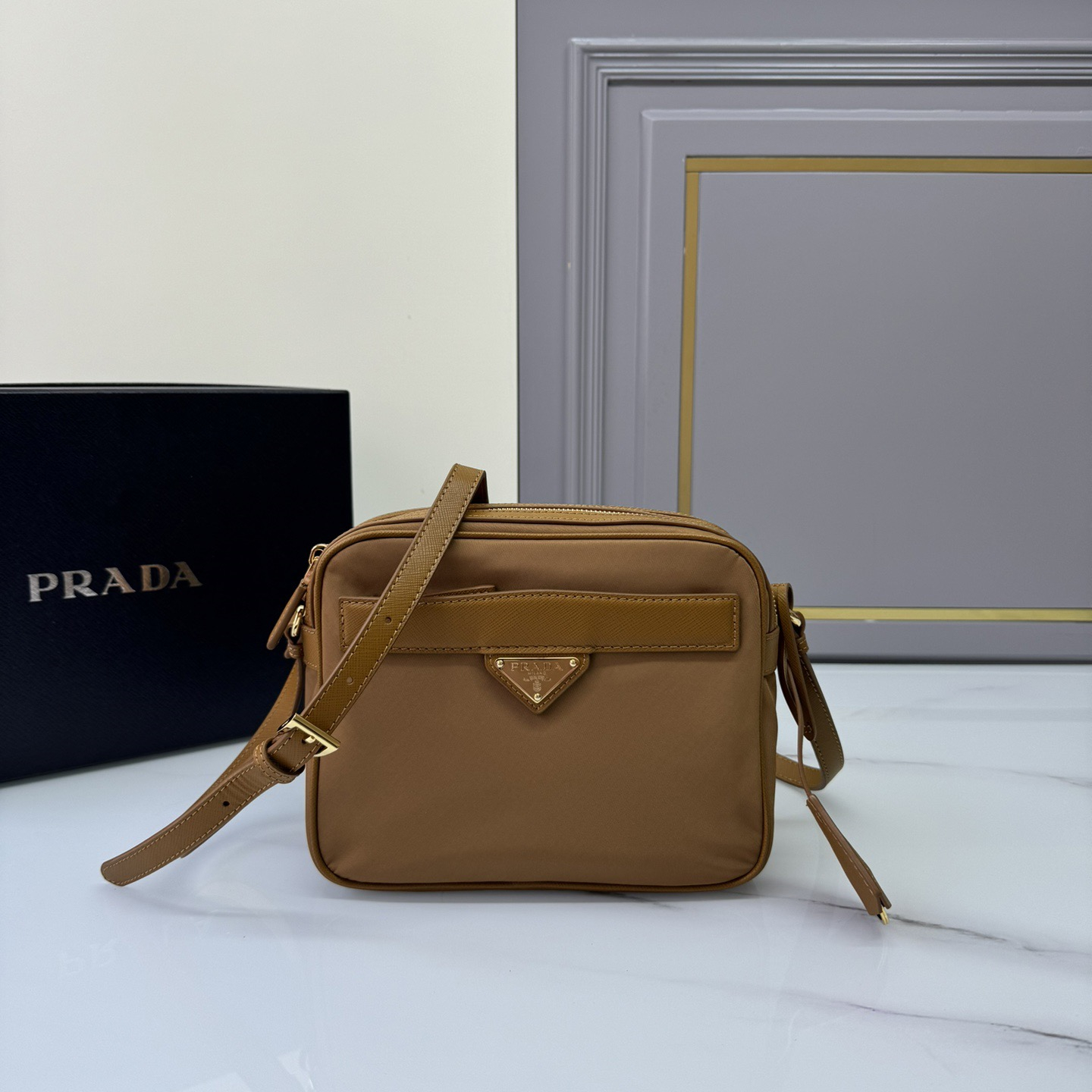 Prada 1BH218 Re-Edition 1978 Re-Nylon Shoulder Bags Size 21*17*8cm`