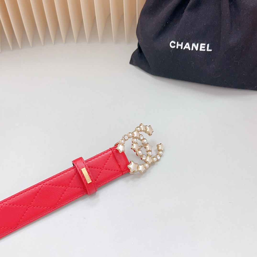 Chanel Women Belt Width 3cm