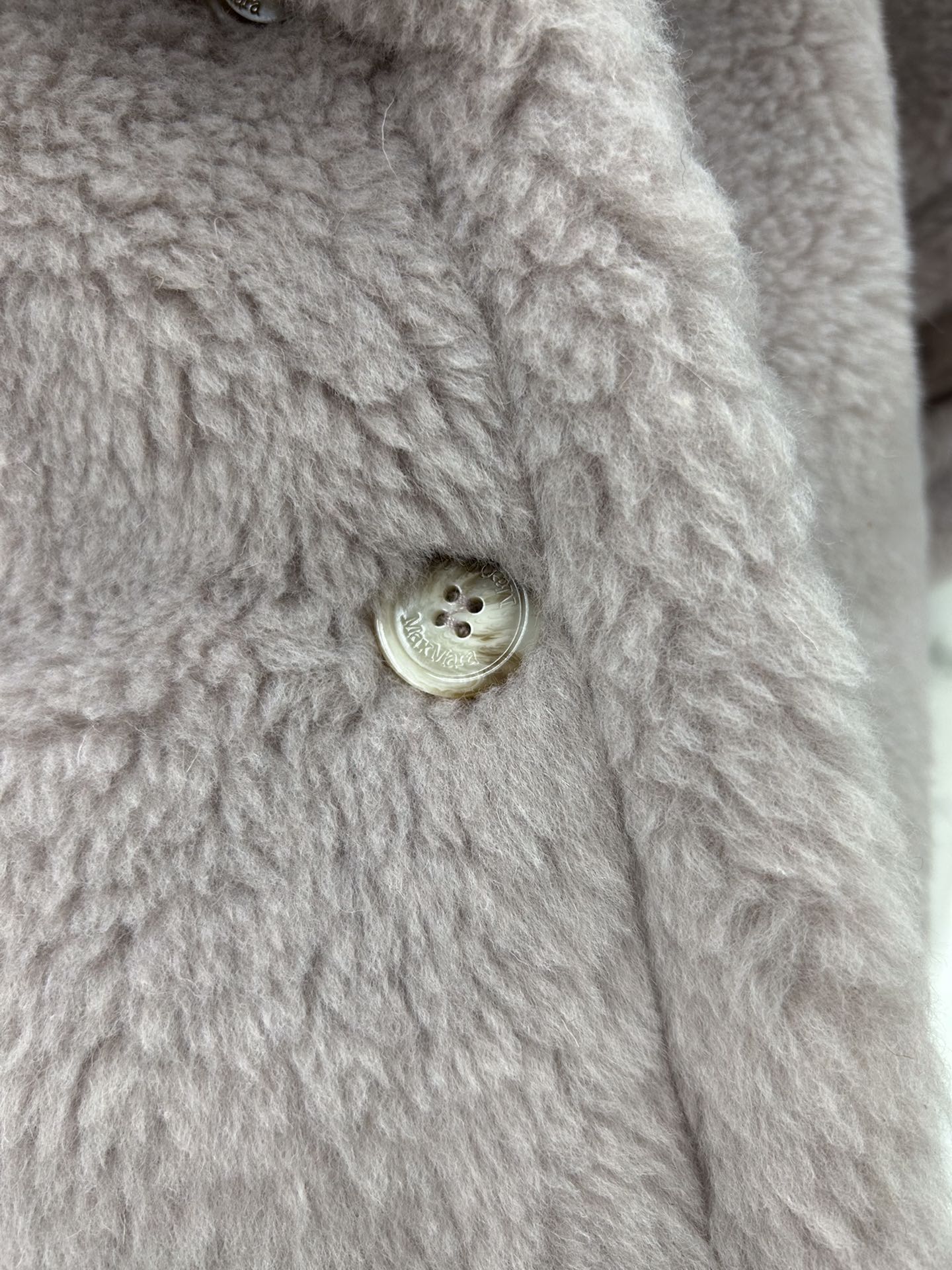 Max Mara Teddy Cape short style one size fits all