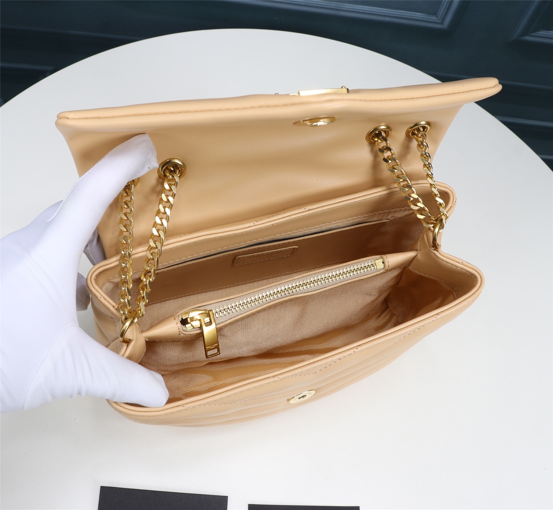 YSL Lou Lou Puffer Women Shoulder Bags 2-Size