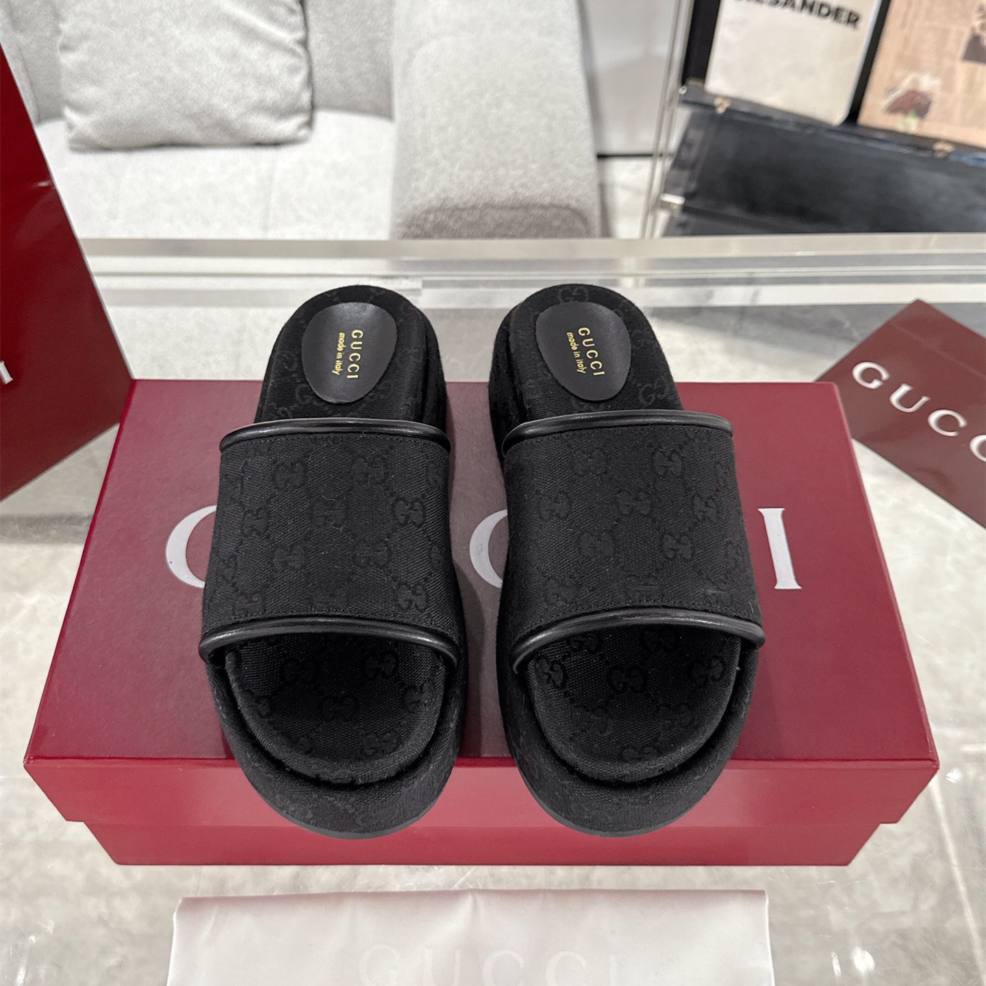 Gucci Platform Sandal Slippers Size 36-44