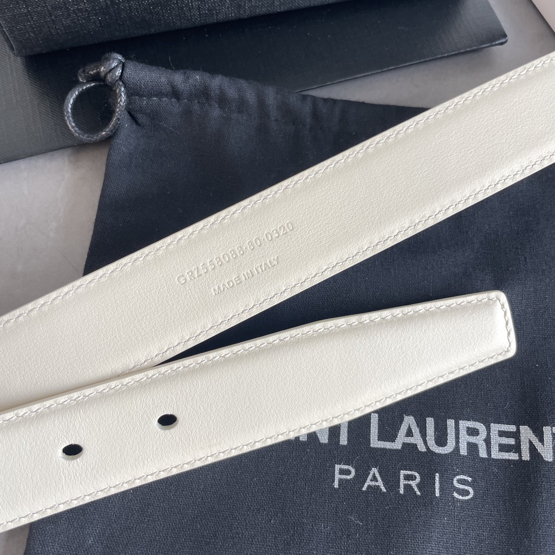 YSL Women Belt Width 3cm