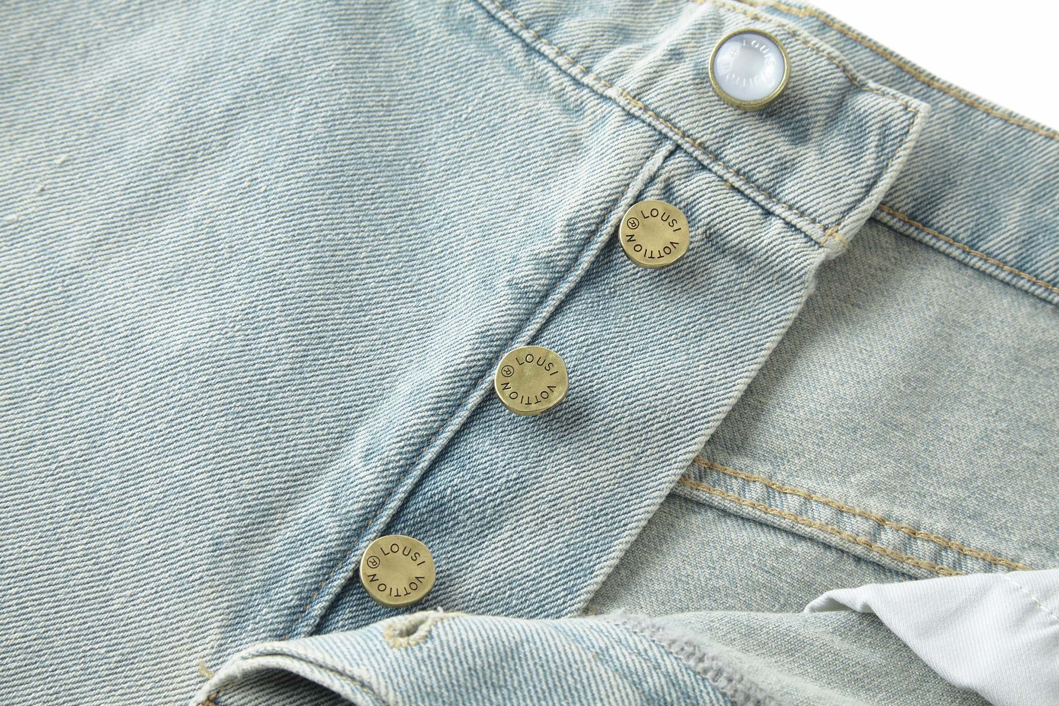 Louis Vuitton Unisex Jeans Size S-XL