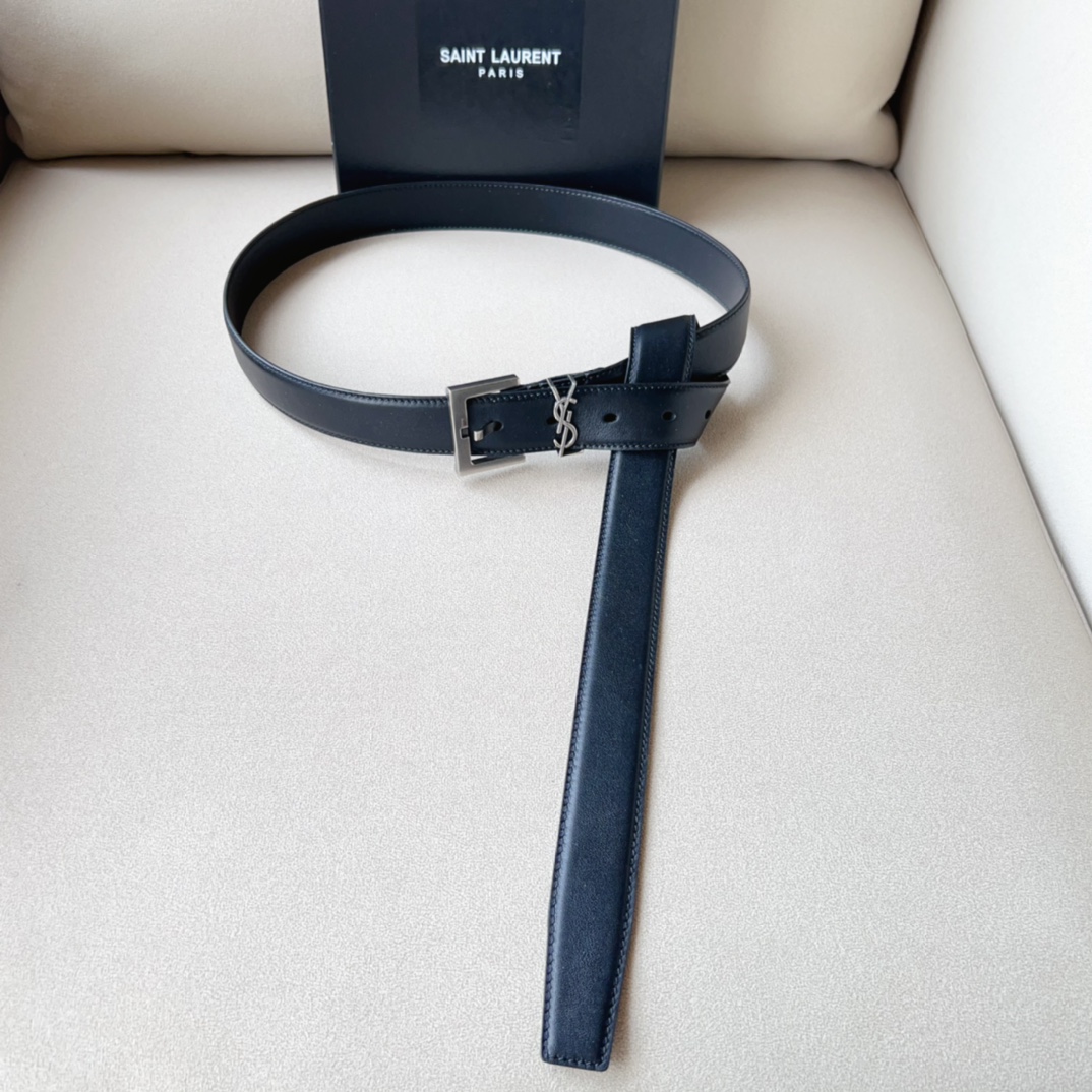 YSL Women Belt Width 3cm