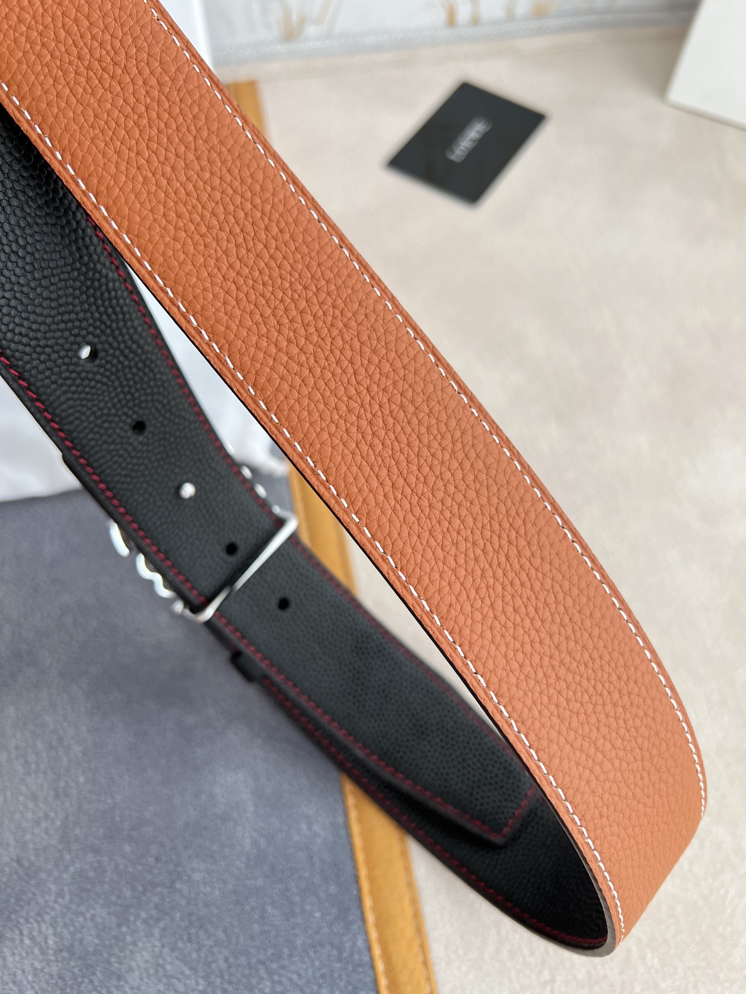 Loewe Men Belt Width 3.8cm