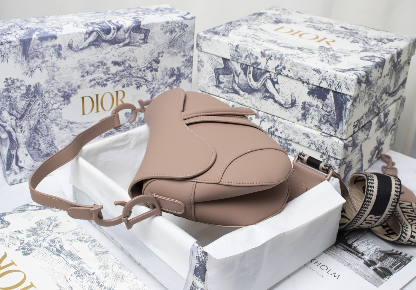 Dior Saddle Women Bags 25.5*20*6.5cm