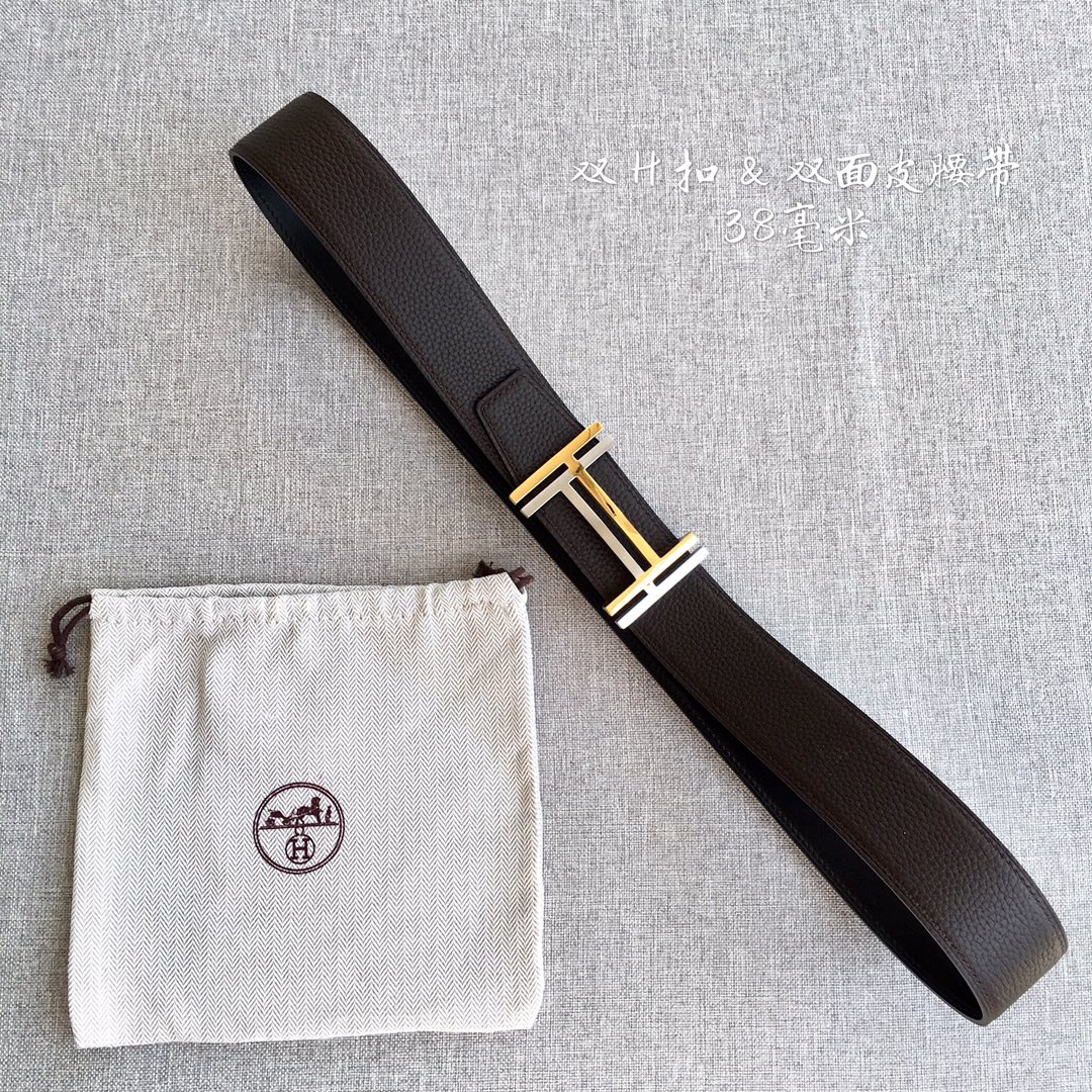 Hermes Men Belt Width 3.8cm