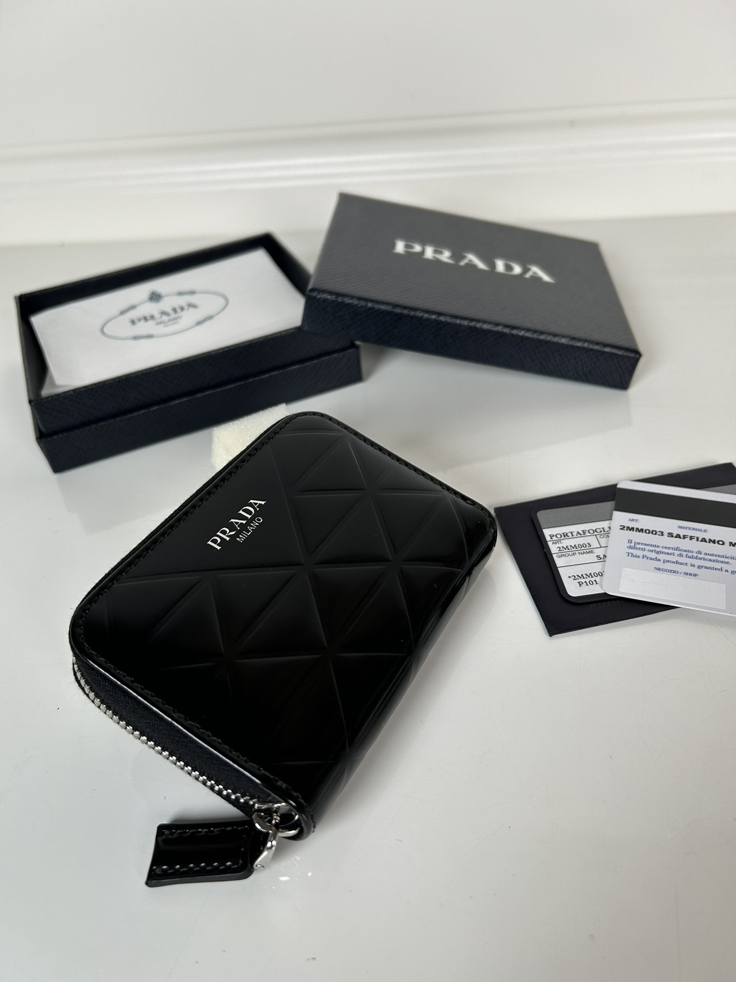 Prada Card Holder Size 11*7*2cm