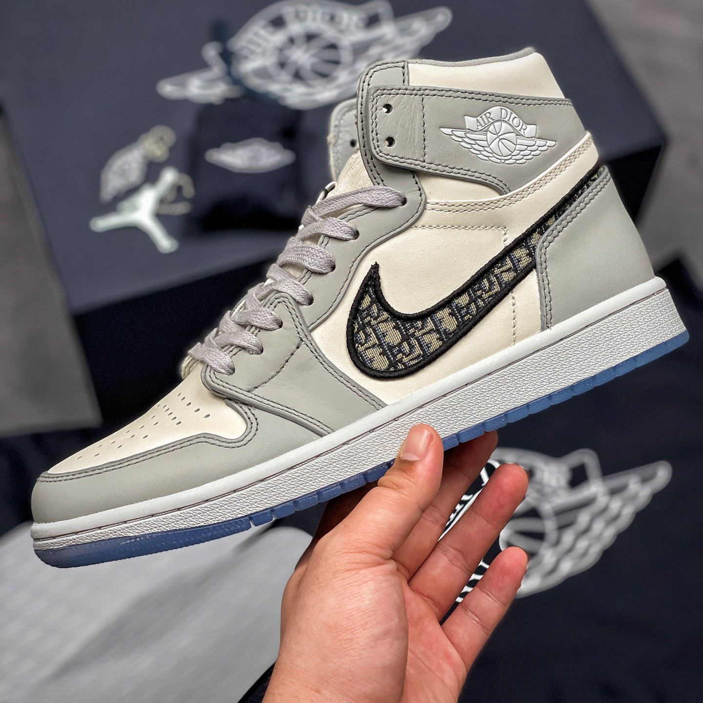 Nike Air Jordan 1 x Dior Sneaker Shoes Gr. 36-46