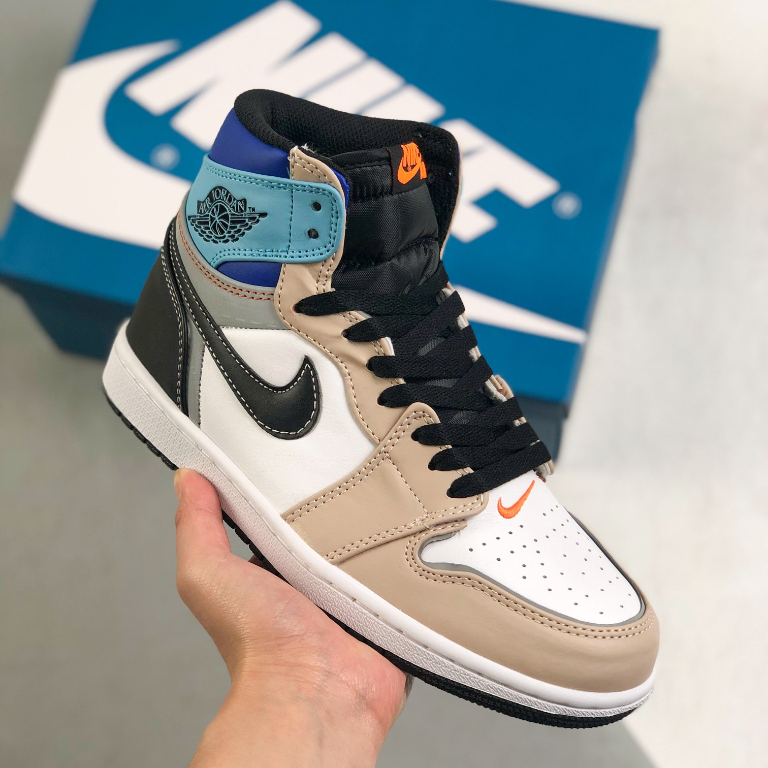 Nike Air Jordan 1 High Top Sneakers Shoes Gr. 36-46