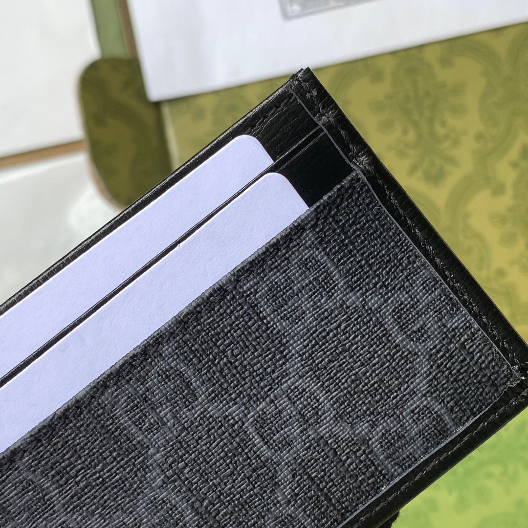 Gucci GG Card case with Interlocking Size 10*7cm Style: 673002