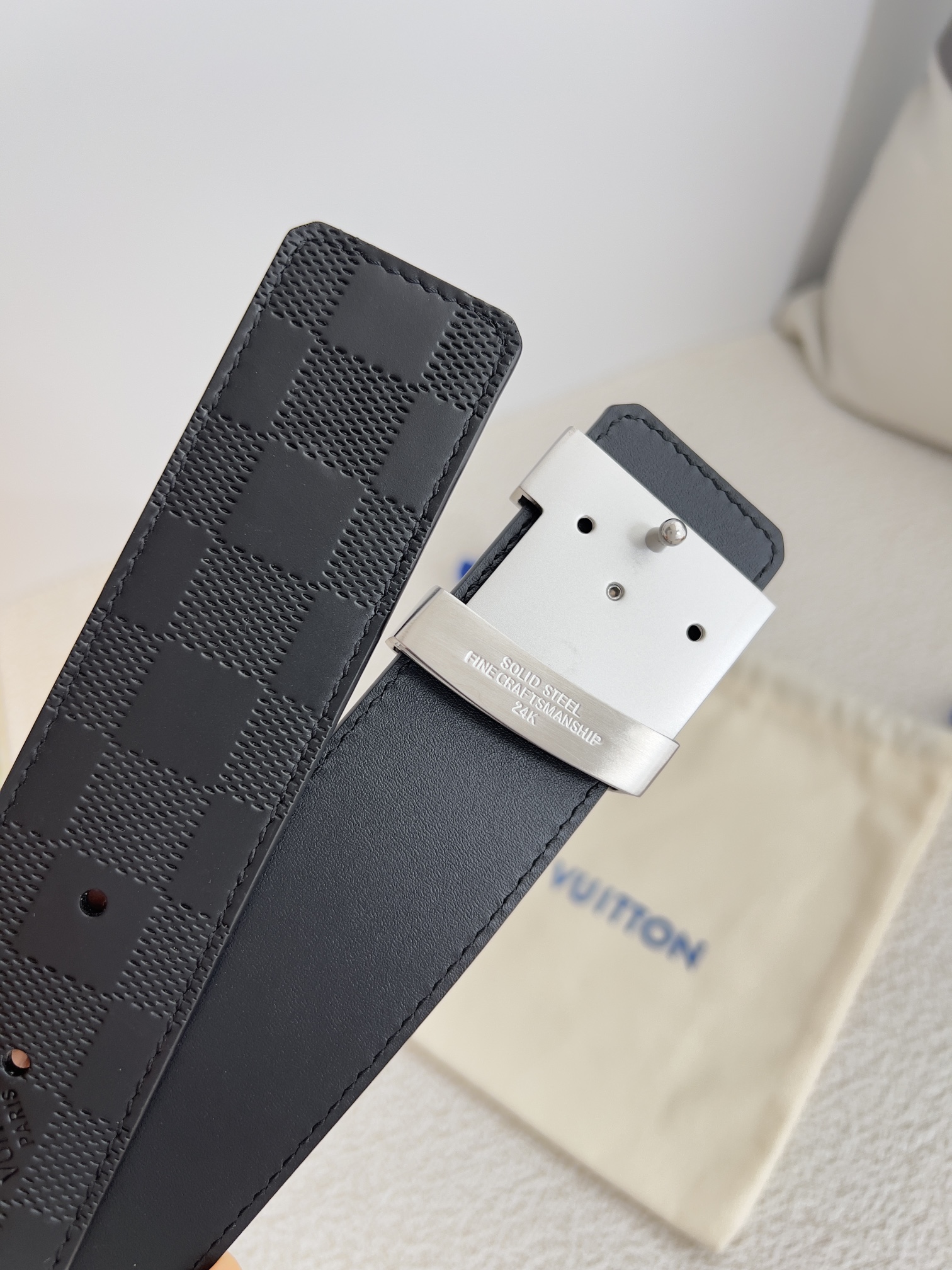 Louis Vuitton Men Belt Width 3.8cm