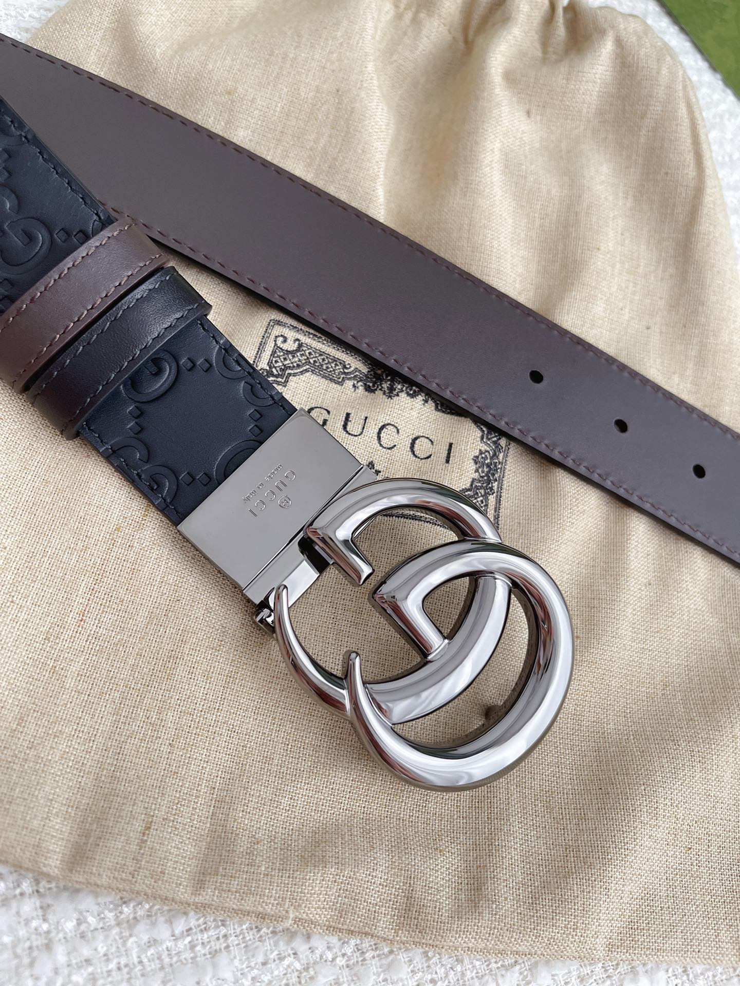Gucci Men Belt Width 3.8cm
