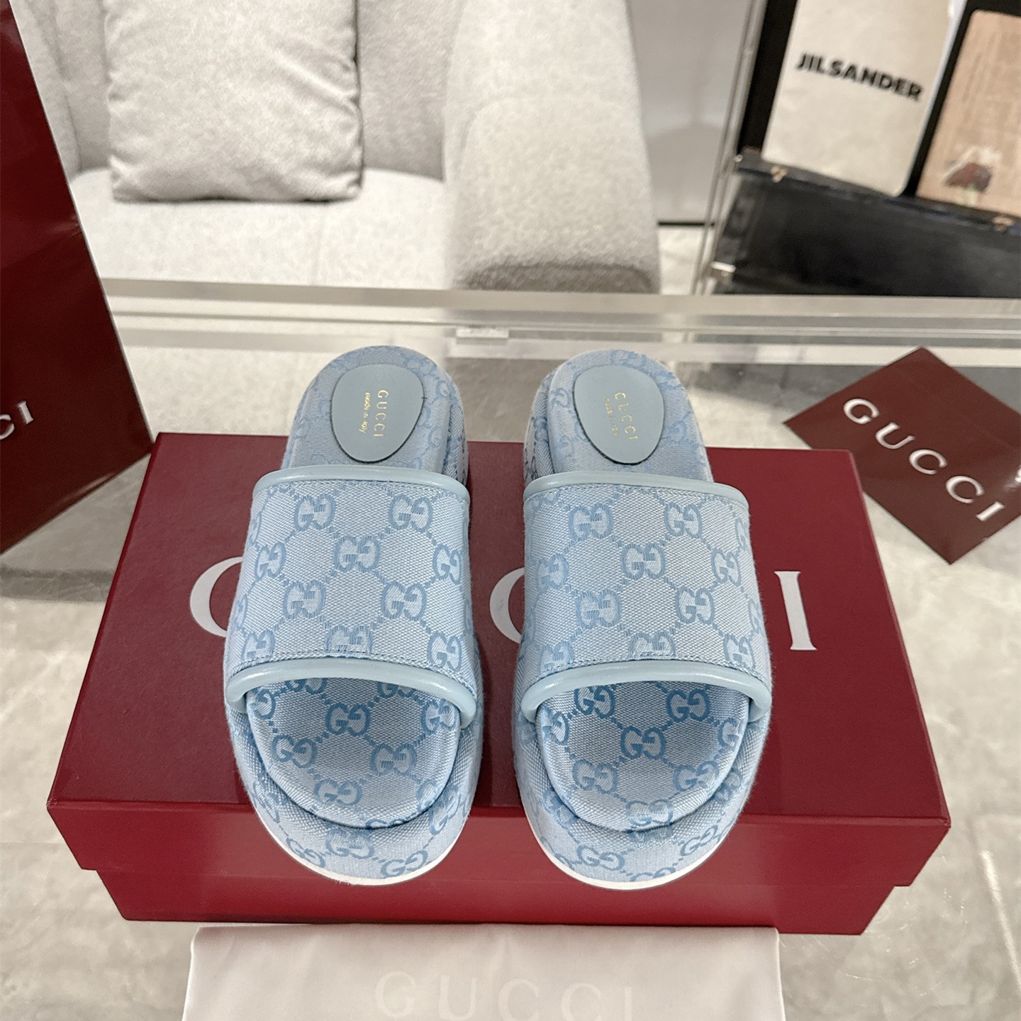Gucci Platform Sandal Slippers Size 36-44