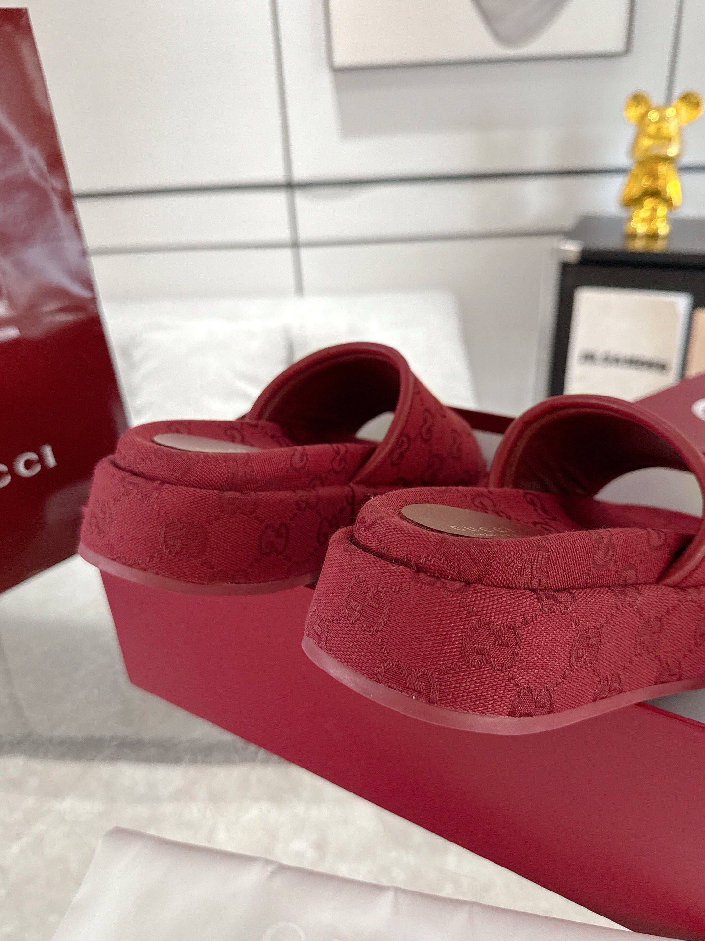 Gucci Platform Sandal Slippers Size 36-44