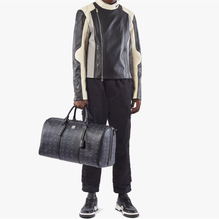 MCM Ottomar Weekender Bag in Visetos Size 45cm