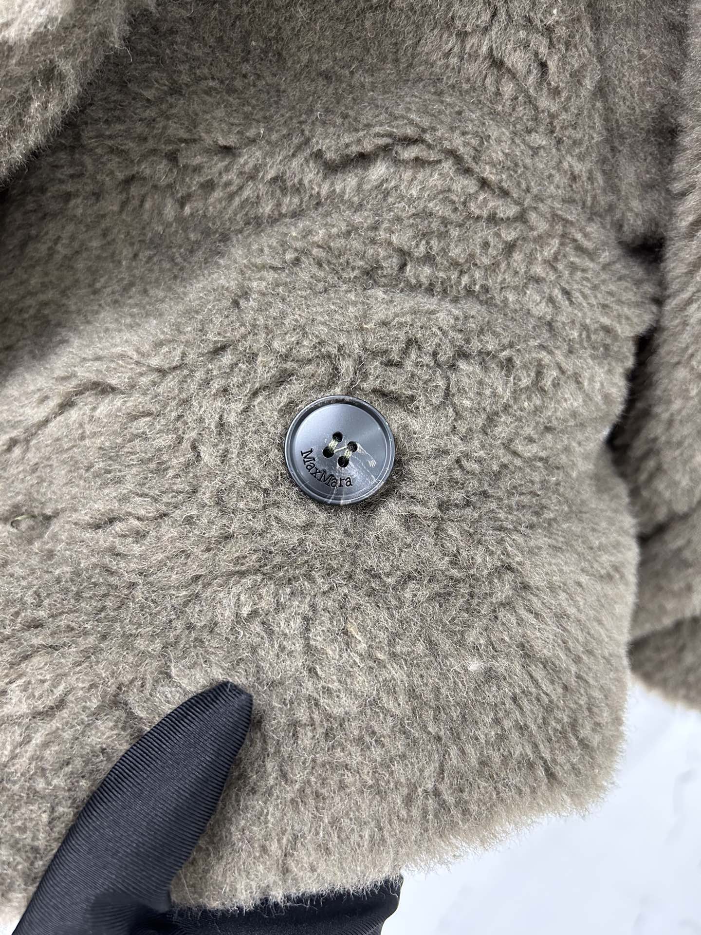 Max Mara Teddy fur Short coat Size XS-M